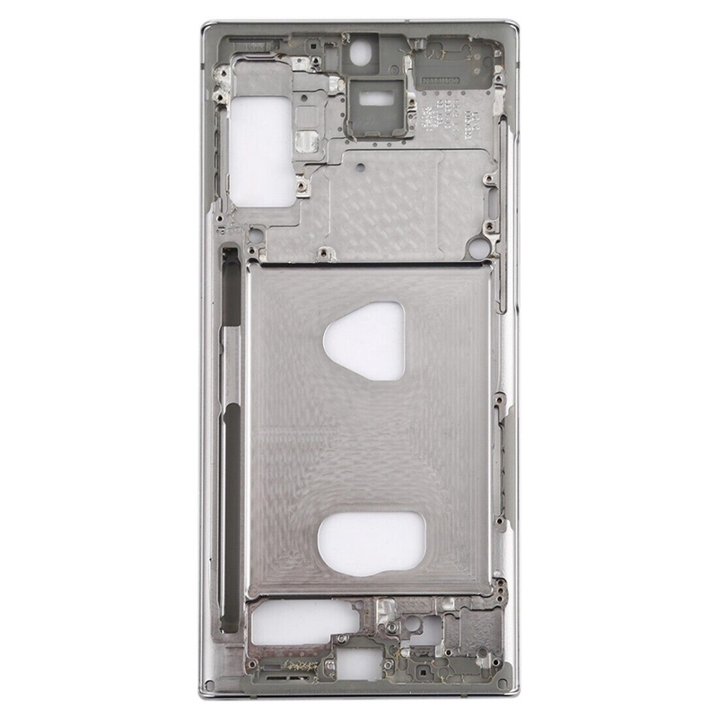 For Galaxy Note 10 + Middle Frame Bezel Plate (Silver)