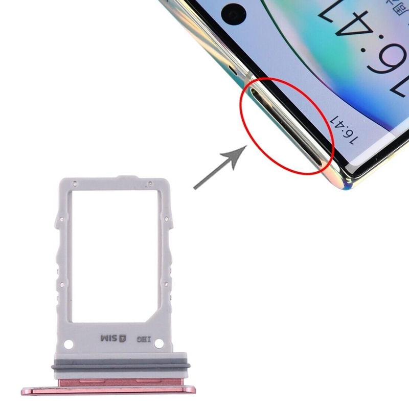 For Samsung Galaxy Note10 5G SIM Card Tray (Pink)