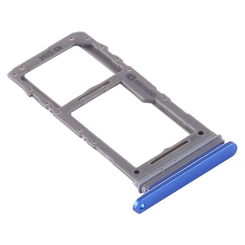 For Samsung Galaxy Note10+ SIM Card Tray + SIM Card Tray / Micro SD Card Tray (Blue)