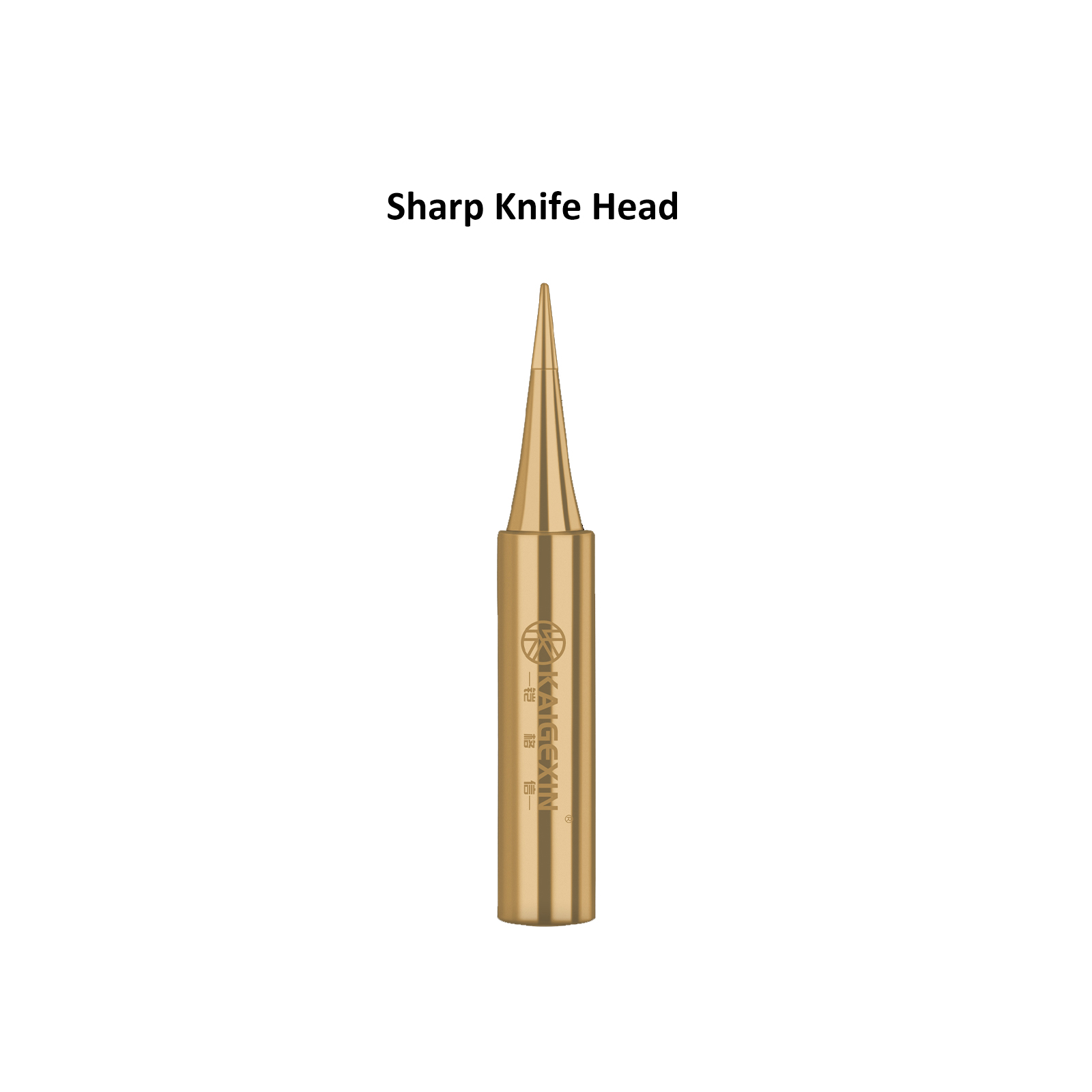 KGX-936 copper-colored soldering iron head (tip/bend/knife head)