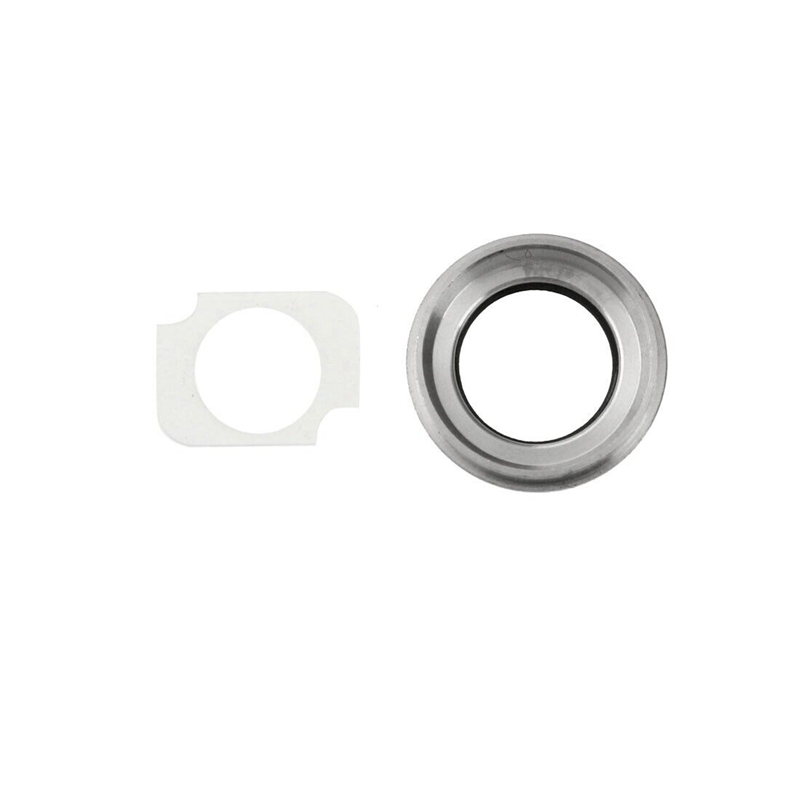 10 Pairs / Set Rear Camera Lens Ring + Flashlight Bracker for iPhone 6 Plus & 6s Plus(Silver)