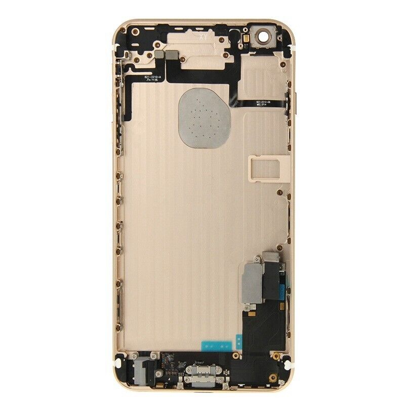 Full Housing Back Cover for iPhone 6 Plus(Gold)