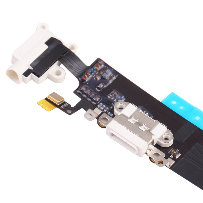 Original Charging Port Flex Cable for iPhone 6 Plus(White)
