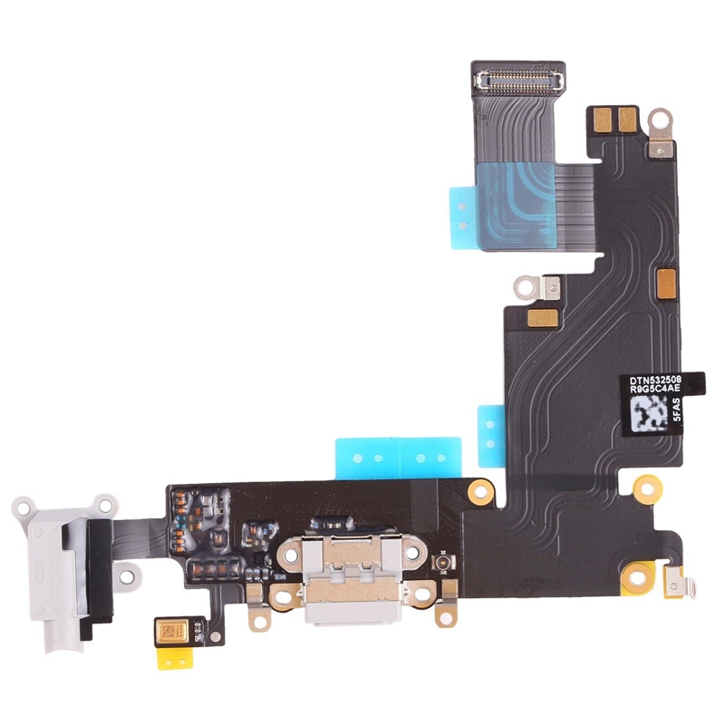 Original Charging Port Flex Cable for iPhone 6 Plus(Light Grey)