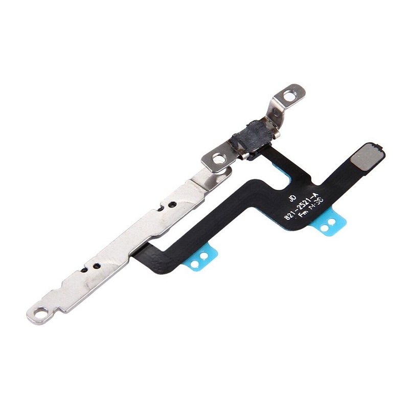Volume Button & Mute Switch Flex Cable with Brackets for iPhone 6