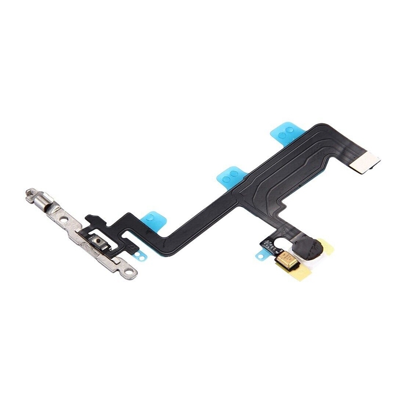 Power Button & Flashlight Flex Cable with Brackets for iPhone 6