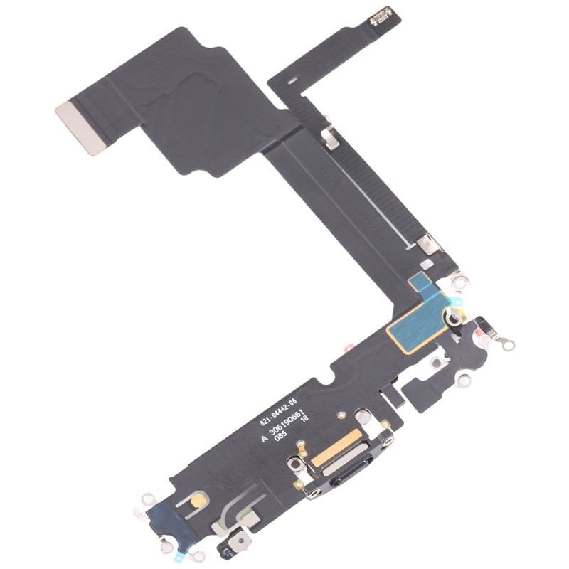 Charging Port Flex Cable for iPhone 15  Pro Max Black Ori