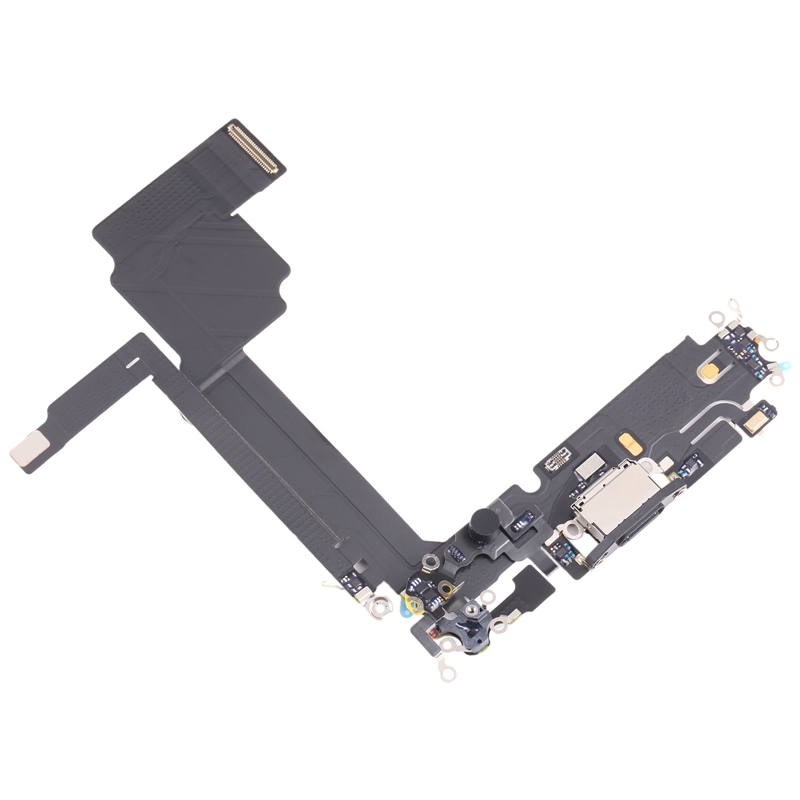 Charging Port Flex Cable for iPhone 15  Pro Max Black Ori