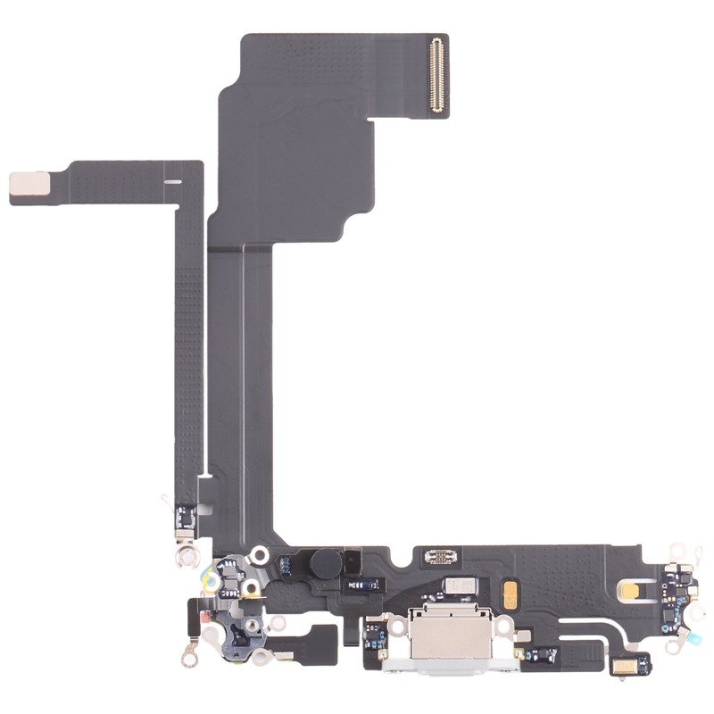 Charging Port Flex Cable for iPhone 15 Pro Max White Titanium Original