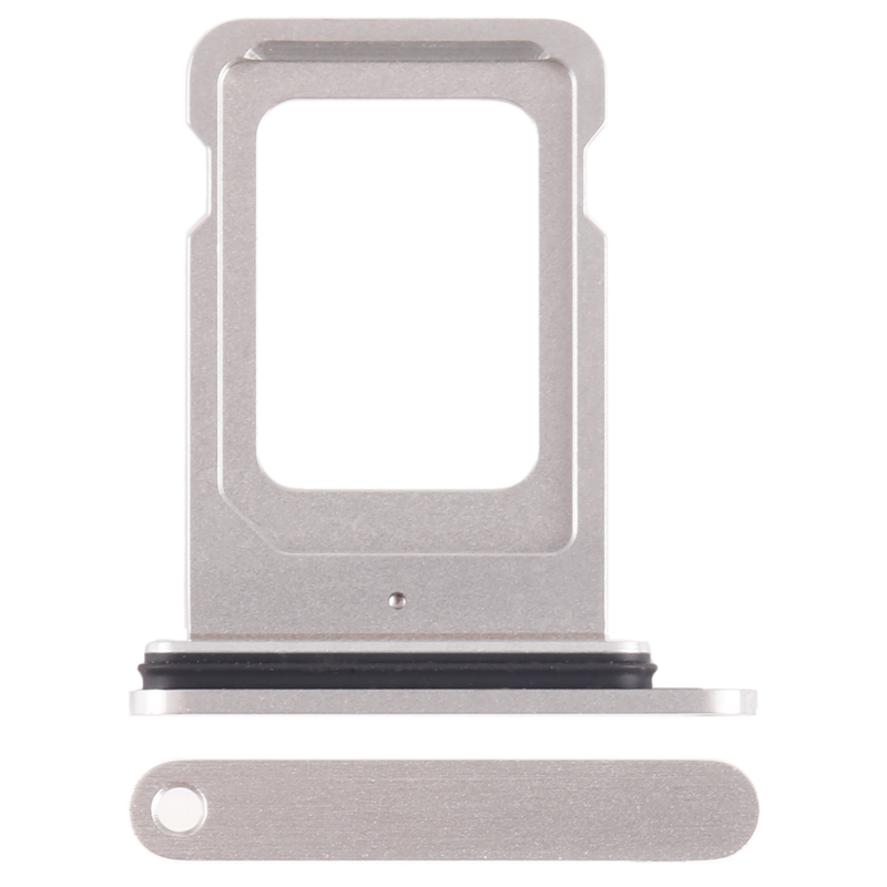 For iPhone 15 Pro Max SIM + SIM Card Tray (White)