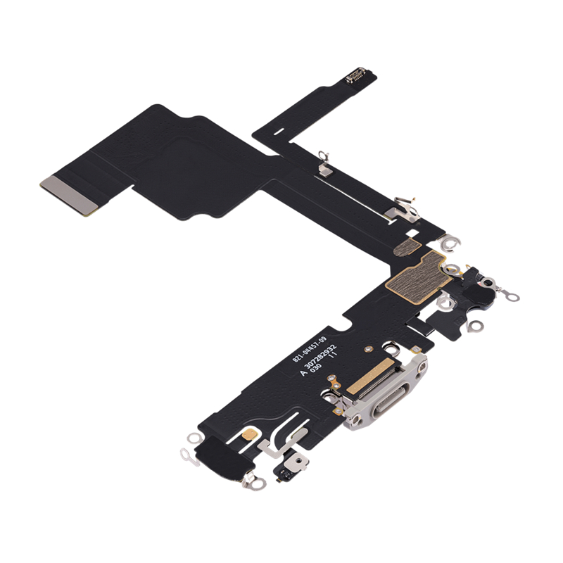 Charging Port Flex Cable for iPhone 15 Pro White Titanium Original