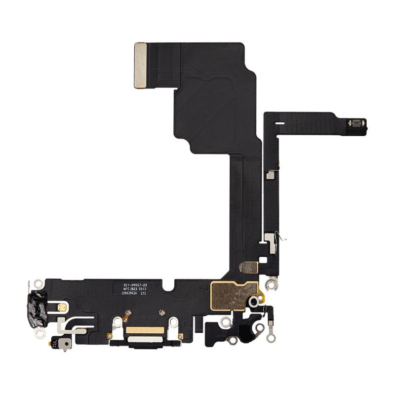 Charging Port Flex Cable for iPhone 15 Pro Black Titanium Orignal