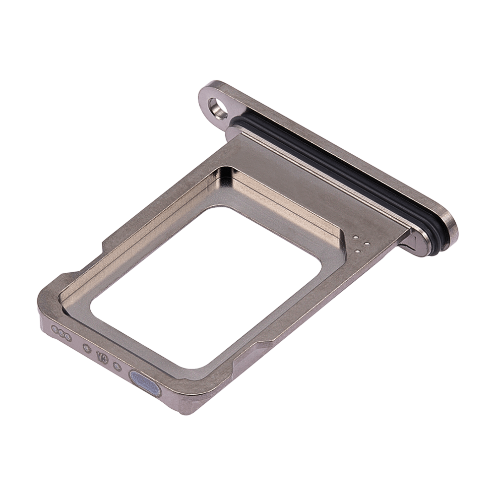 SIM Card Tray for iPhone 15 Pro/15 Pro Max Single Card Version Natural Titanium Ori