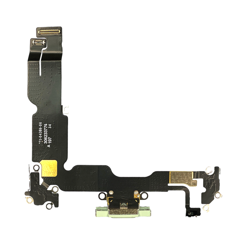 Charging Port Flex Cable for iPhone 15 Plus Green Original