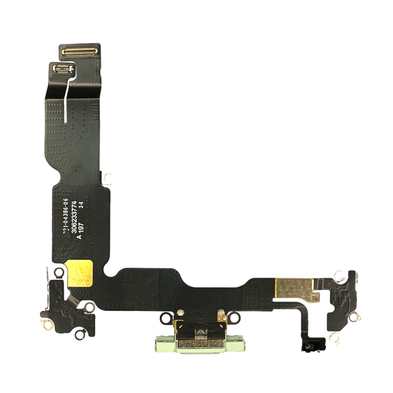 Charging Port Flex Cable for iPhone 15 Plus Blue Original