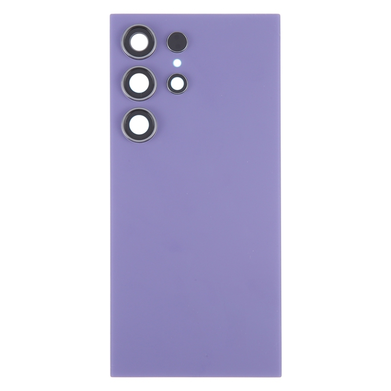 For Samsung Galaxy S24 Ultra SM-S928B OEM Battery Back Cover with Camera Lens Cover(Purple)