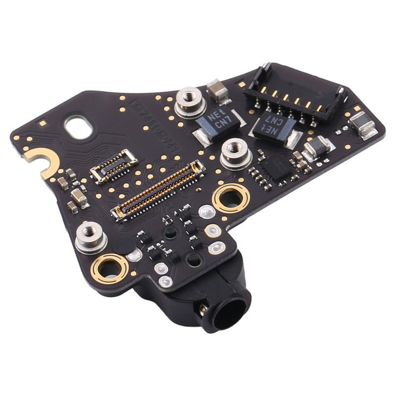 Audio Jack Board for MacBook Air Retina 13 inch A1932 (2018 / 2019) 820-01124-A 821-01528-A(Black) 