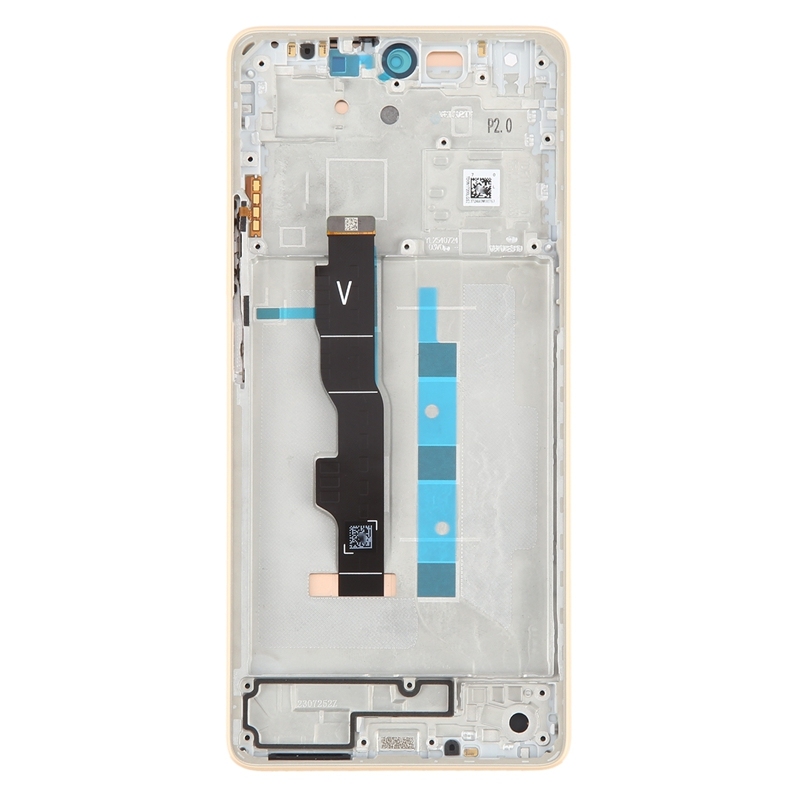 For Xiaomi Redmi Note 13 5G Original AMOLED Material LCD Screen Digitizer Full Assembly with Frame (White)