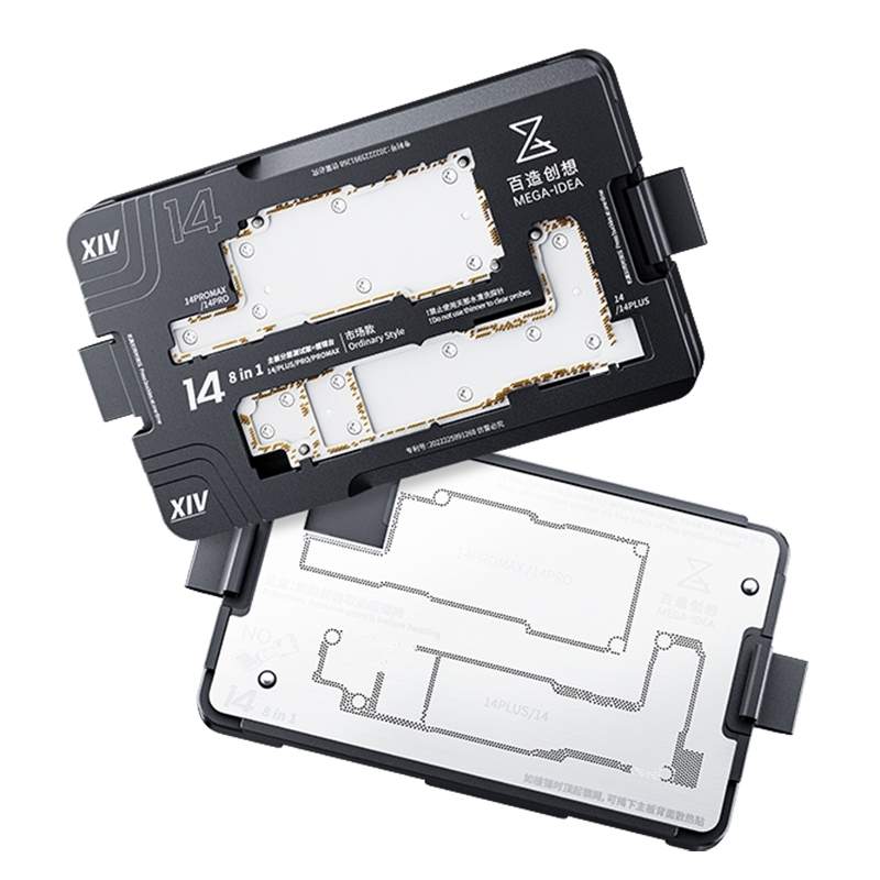 QIANLI MEGA-IDEA 8 in 1 Precision Motherboard Separation Fixture for iPhone 14/14 Plus/14 Pro/14 Pro Max