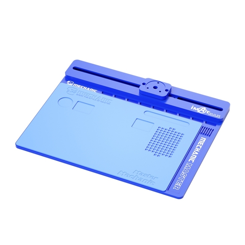 Mechanic iMat Max Aluminum Alloy Microscope Repair Pad Blue