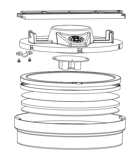 SURFACE LED ROUND PANEL-ALL IN ONE SERIES