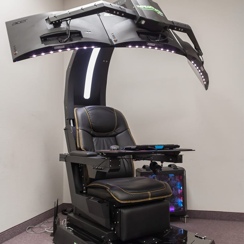 R1 Computer Workstation Cockpit
