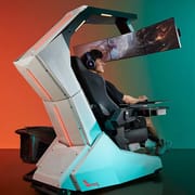 R1 Pro Computer Workstation Cockpit