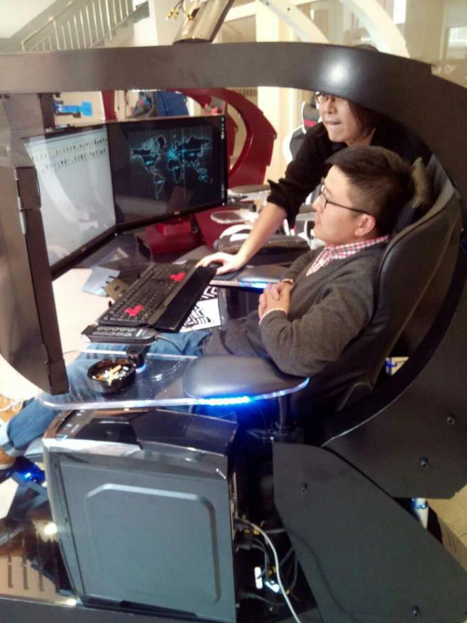 J20 PC chair workstation gaming cockpit