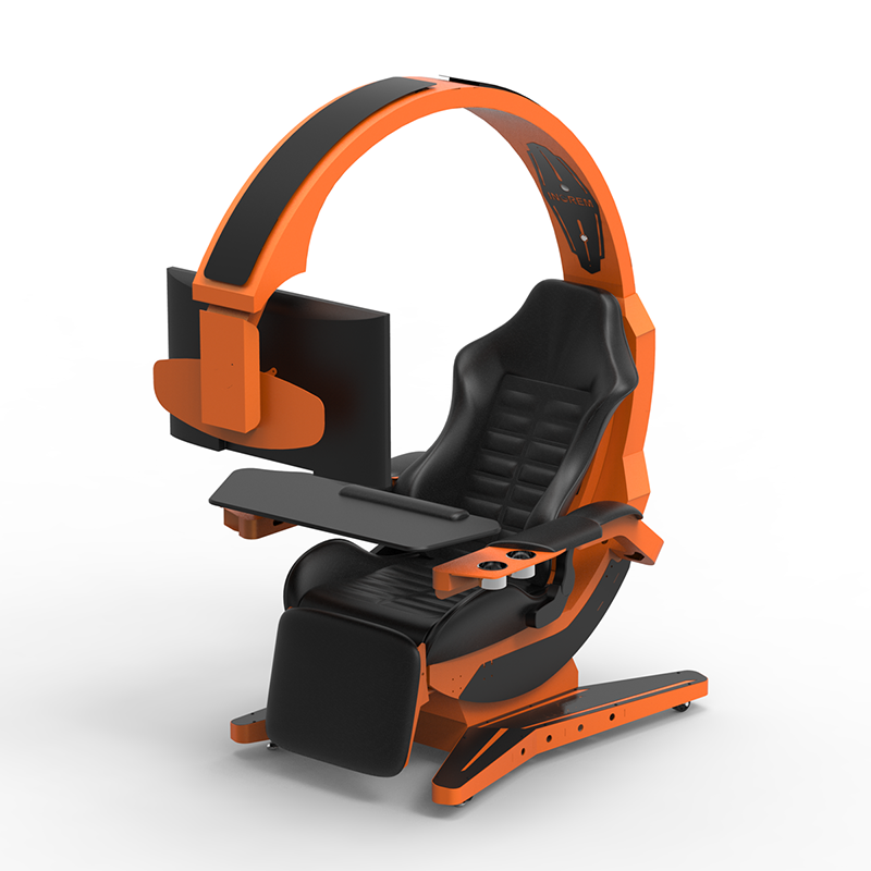 EASE COMFY T7 CODING POD Ergonomic Racing chair cockpit for home office gaming workstation
