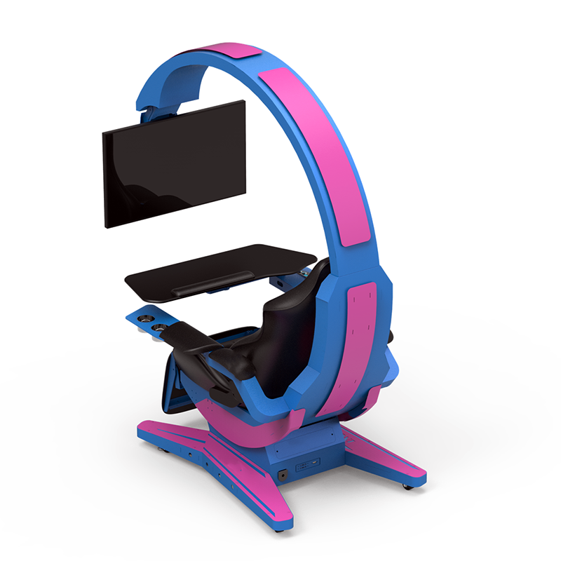 EASE COMFY T7 CODING POD Ergonomic Racing chair cockpit for home office gaming workstation