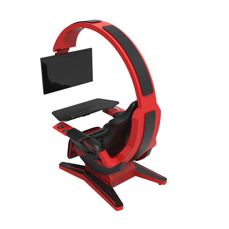 EASE COMFY T7 CODING POD Ergonomic Racing chair cockpit for home office gaming workstation