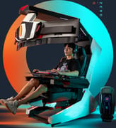 R1 Pro Computer Workstation Cockpit