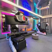 R1 Pro Computer Workstation Gaming Cockpit most luxury and functional home office