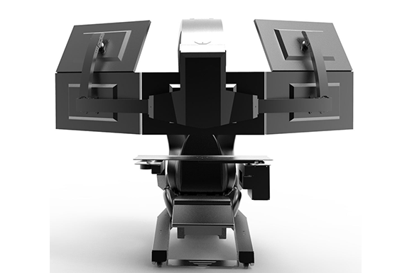 IW 320 PC Workstation gaming cockpit  for upto 5 screens most affordable and easy installation