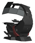 Cluvens Unicorn 2.0 - Most Comfortable Zero Gravity Genuine Leather Chair cockpit Gaming workstation support upto 5 screens