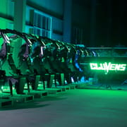 CLUVENS SK Scorpion King chair cockpit support upto 5 monitors electrical recline zero gravity