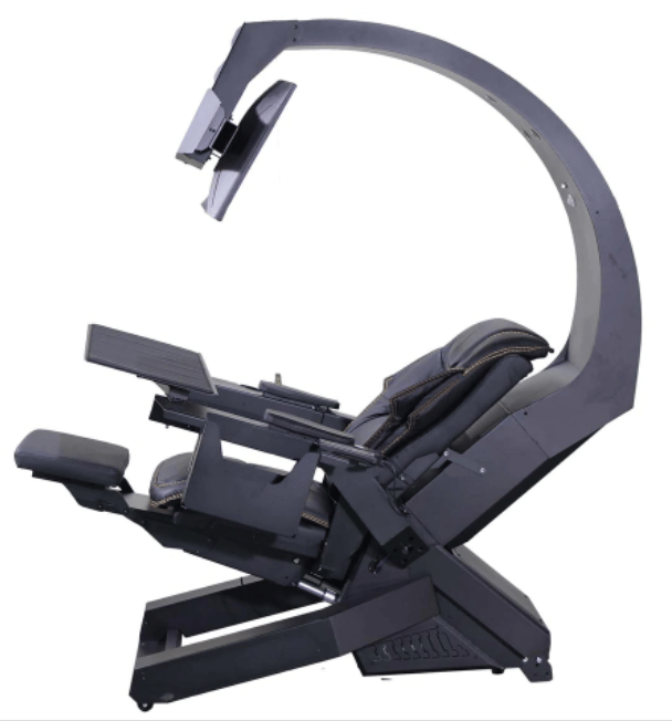 Black Genuine Executive Seat 5 Mounts