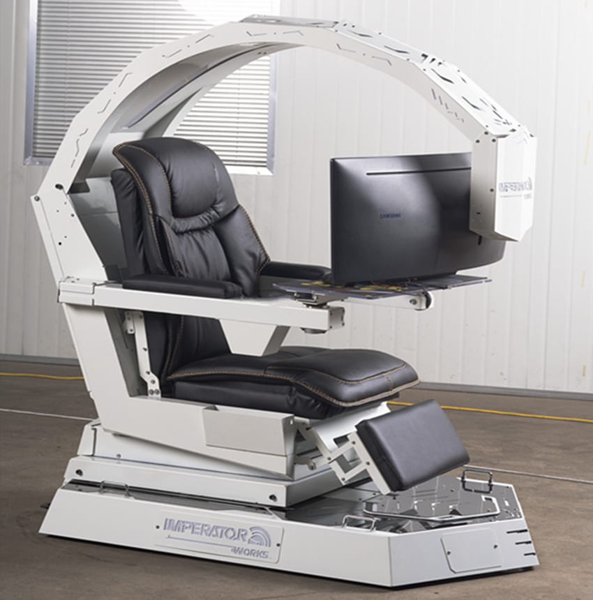 IW R1 Computer Workstation Gaming Cockpit most classical design for 3*32