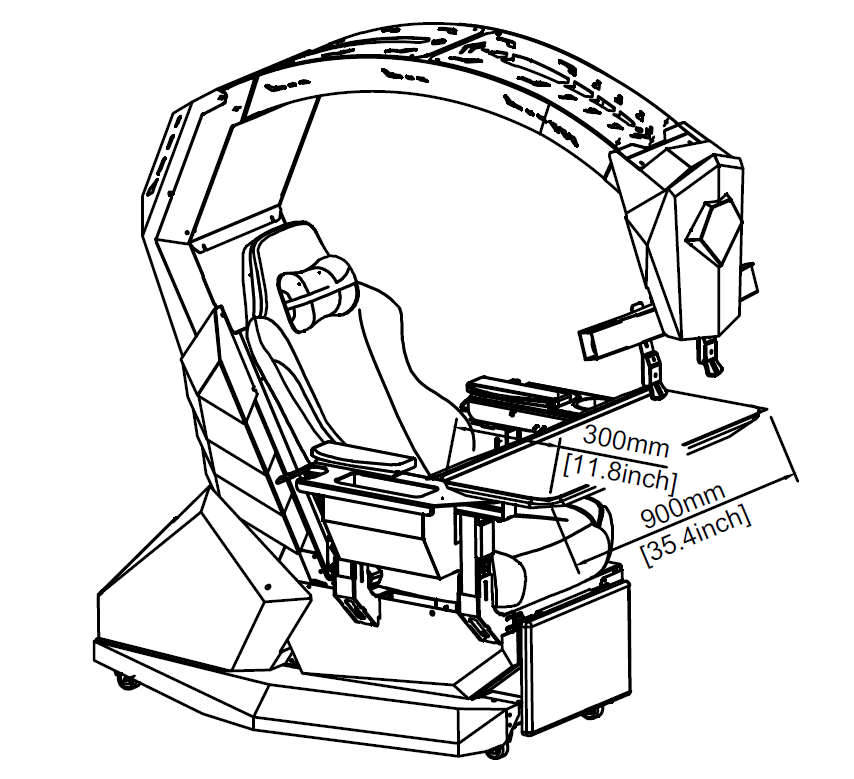 EASE COMFY T2 Throne Chair cockpit full functional easy afford easy install & adjustable support multi monitor zerg gravity chair cockpit