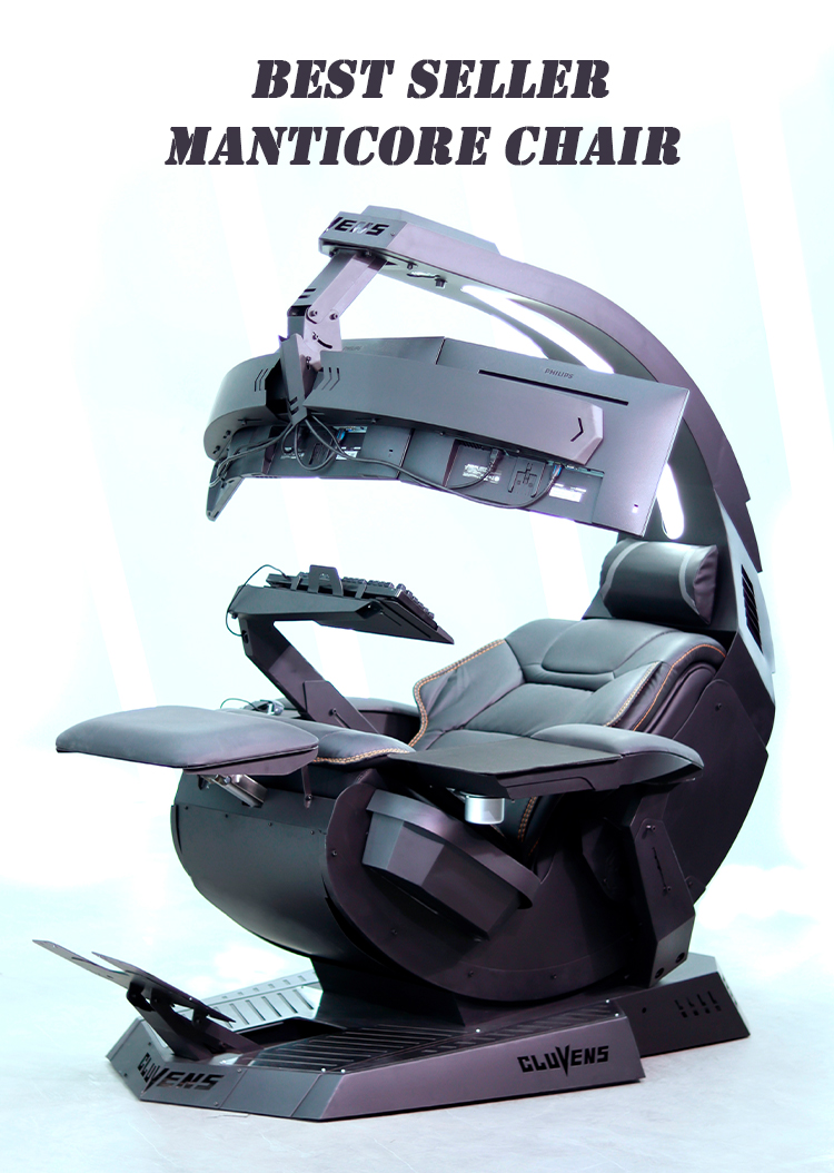 computer cockpit recline workstation easecomfy imperator works cuvens ...