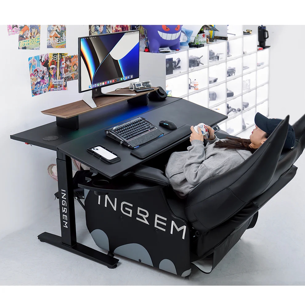 home office,cluvens,INGREM, scorpion chair ,computer cockpit