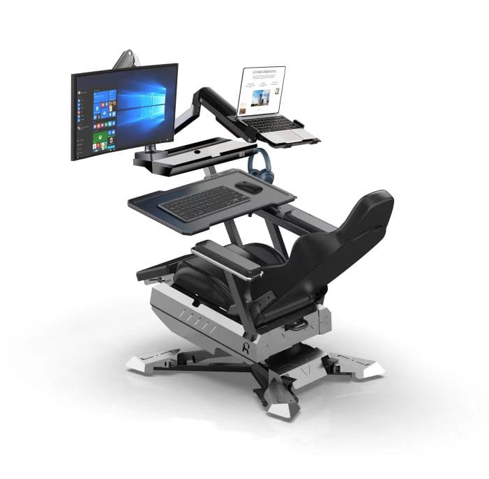 EASE POD Chair cockpit recline workstation gaming rig