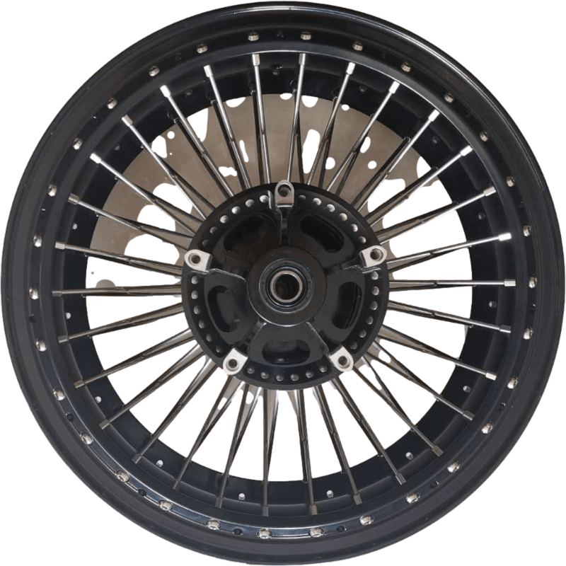 Halley Motorcycle parts spokes, front and rear disc brake hubs 3.5017