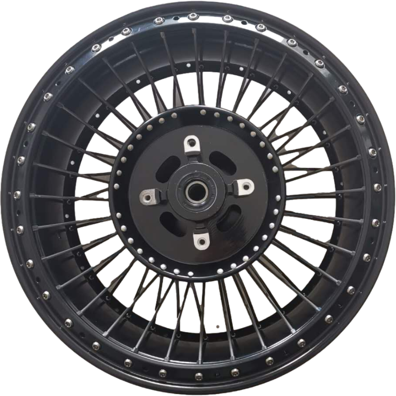 Halley Motorcycle parts spokes, front and rear disc brake hubs 3.5017