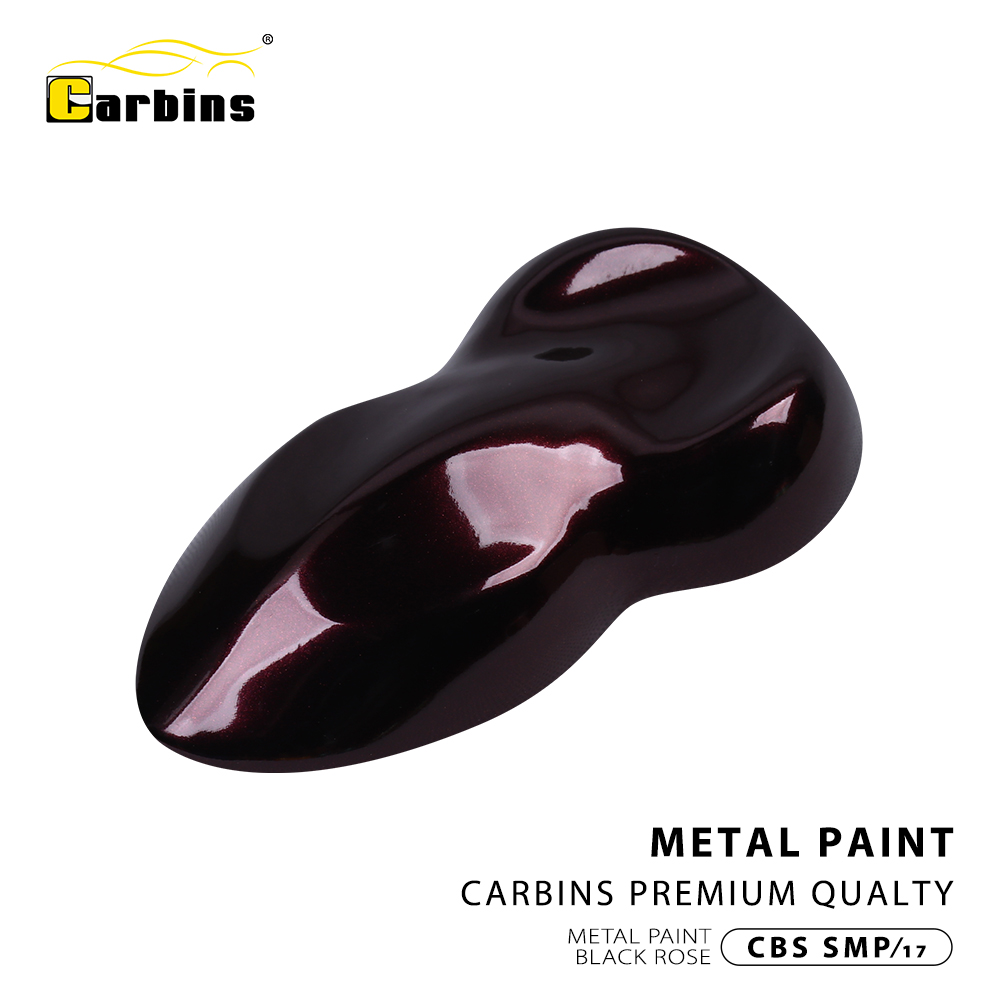 Metal Paint Black Rose