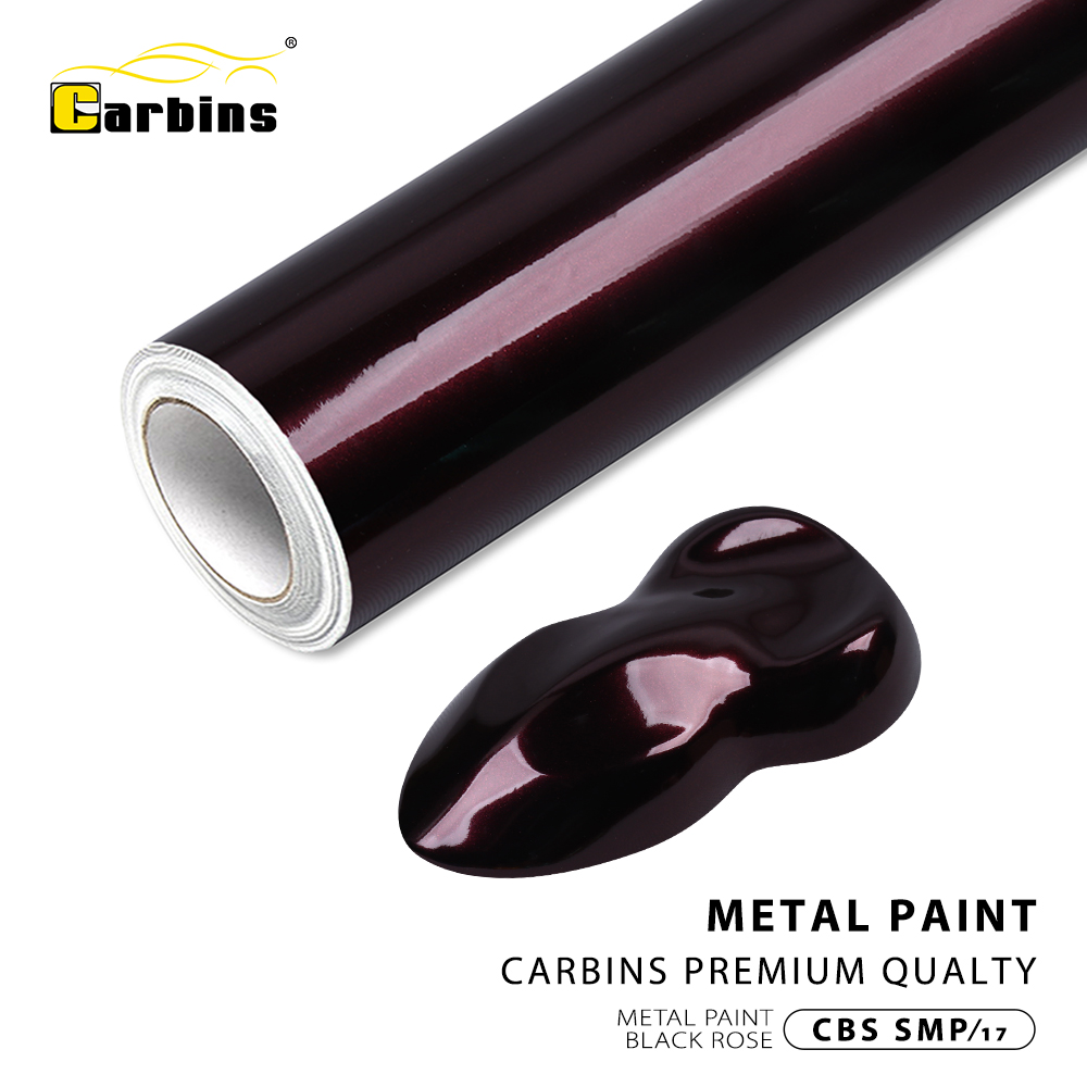 Metal Paint Black Rose