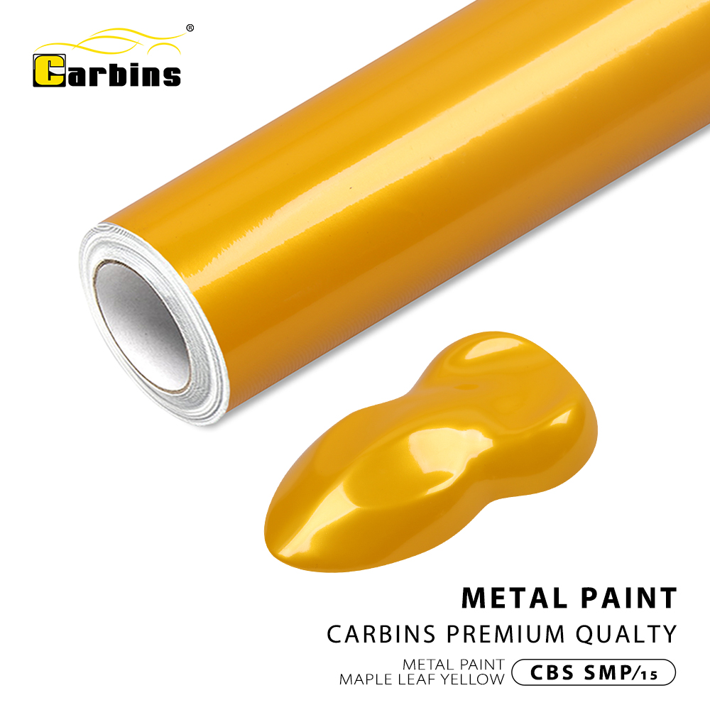 Metal Paint Maple Leaf Yellow