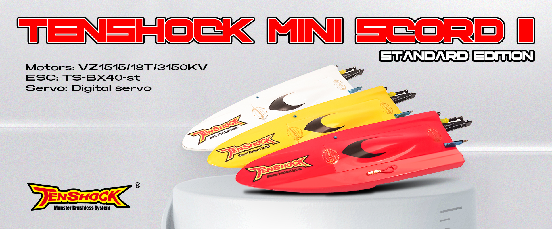 Tenshock online rc boat