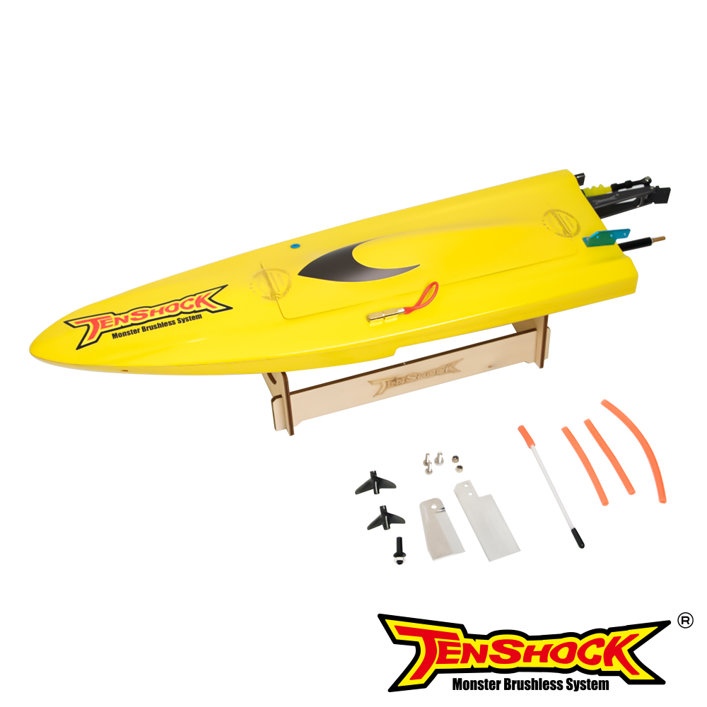SET MINI SCORD II GLASS FIBER BOAT