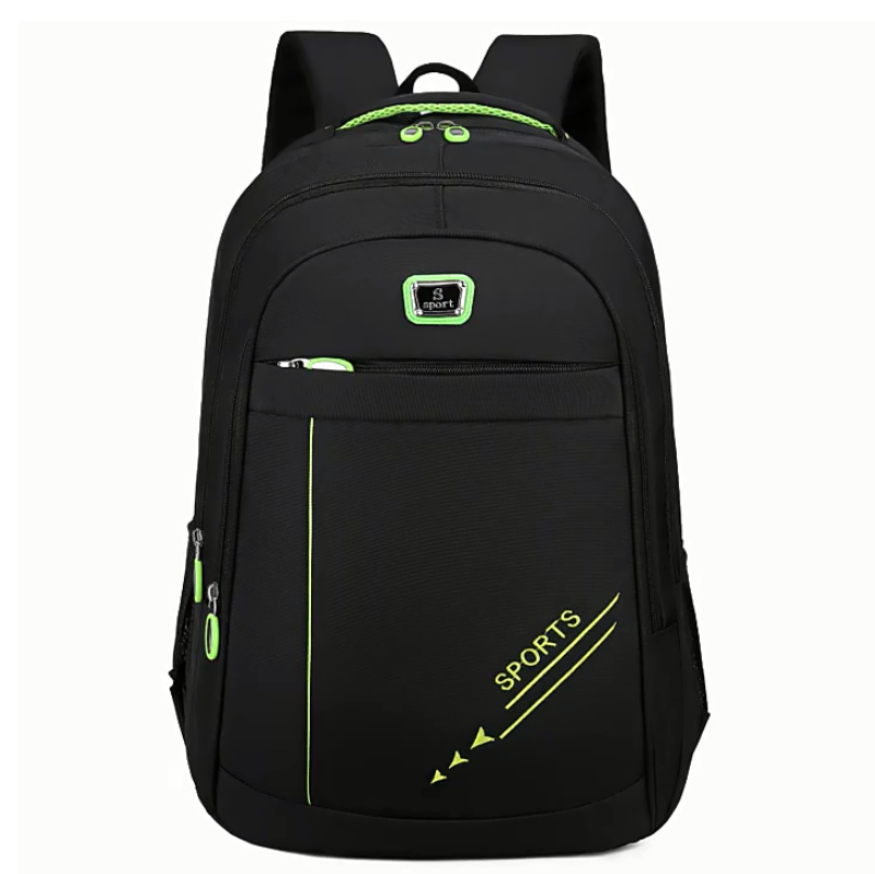 Large Capacity black nylon Multifunctional teenage boys school bags College Middle High Student schoolbag Backpacks Men
